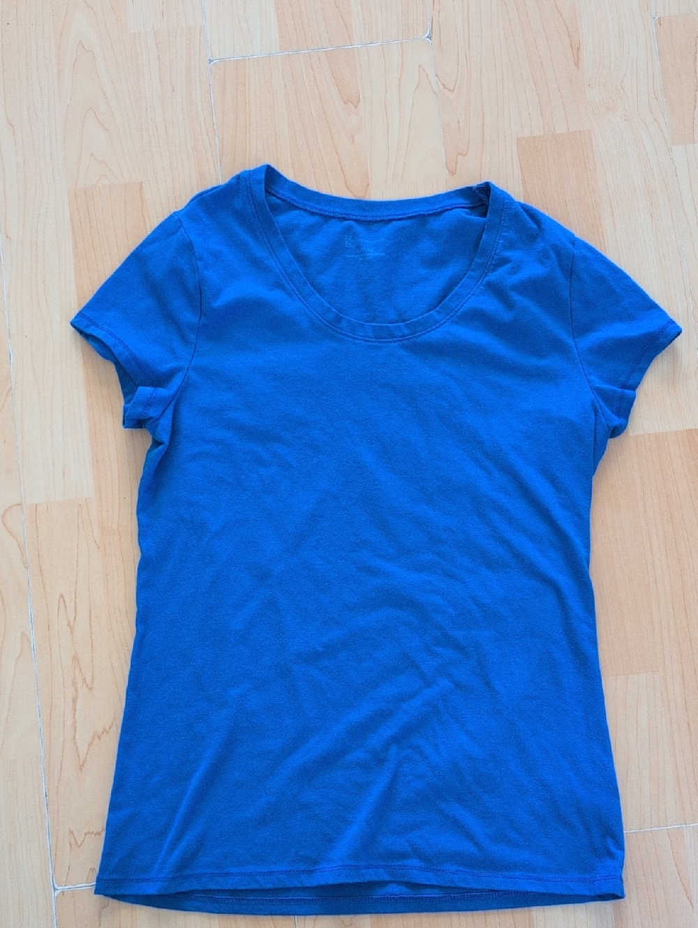 No Boundaries Royal Blue Scoop Neck Tee